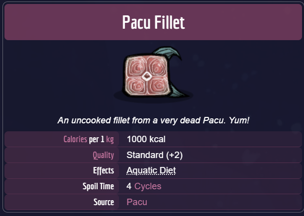 Picture of Pacu Fillet